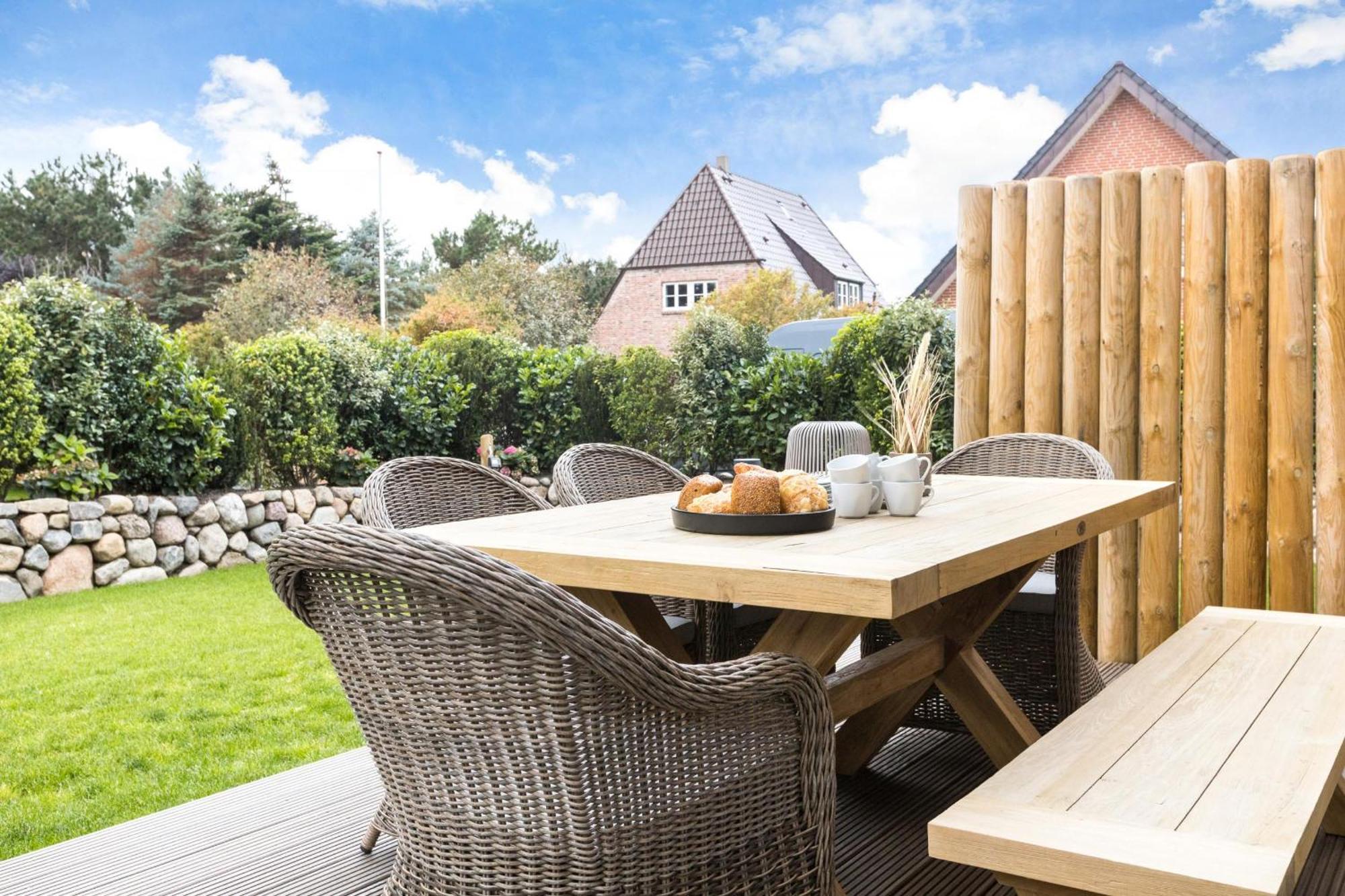 Ferienhaus Finoah - Leben, Luxus, Leichtigkeit Hinter Der Duene In Westerland Sylt المظهر الخارجي الصورة